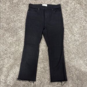 Everlane Straight Leg Jeans - Deep Black
